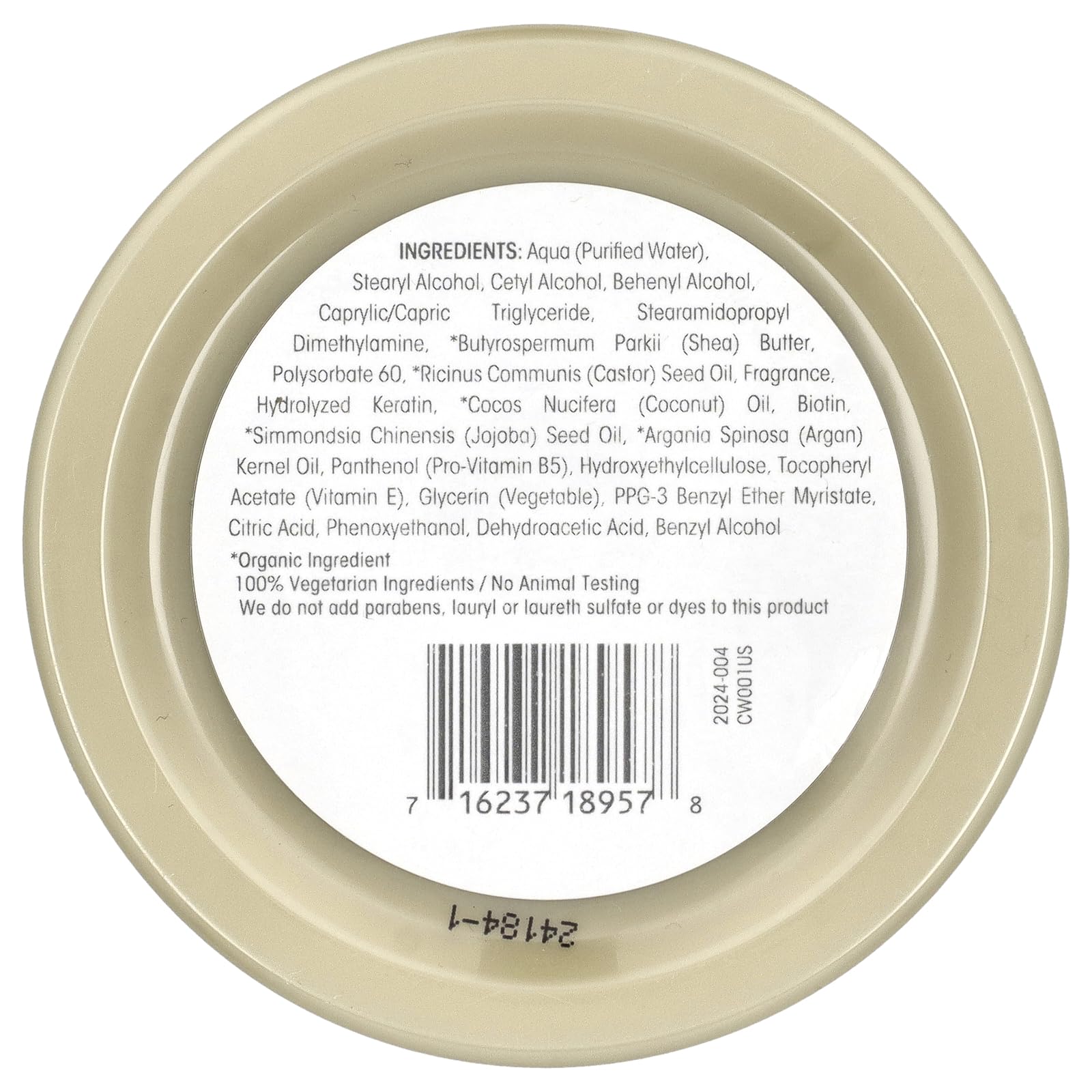 Giovanni Smoothing Castor Oil Strengthening Hair Mask, 10 Fluid Ounce