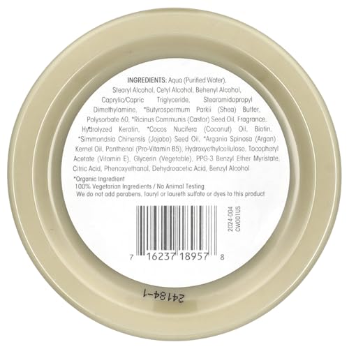 Giovanni Smoothing Castor Oil Strengthening Hair Mask, 10 Fluid Ounce