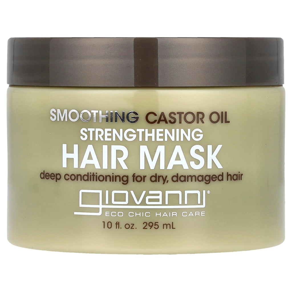 Giovanni Smoothing Castor Oil Strengthening Hair Mask, 10 Fluid Ounce