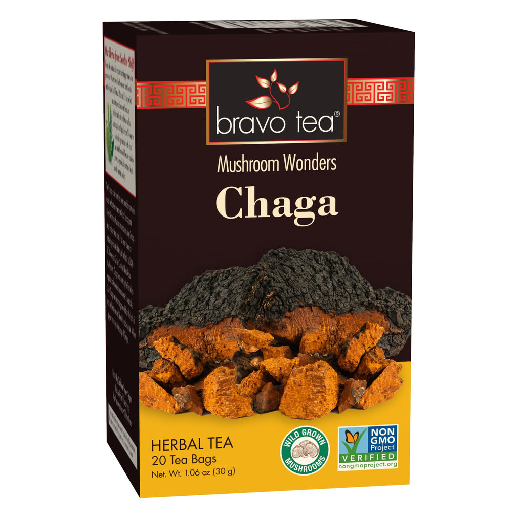 Bravo Tea Chaga Tea, 20 Bags