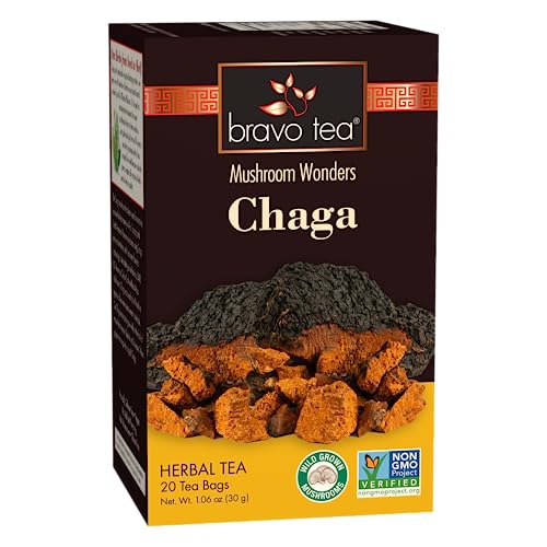 Bravo Tea Chaga Tea, 20 Bags