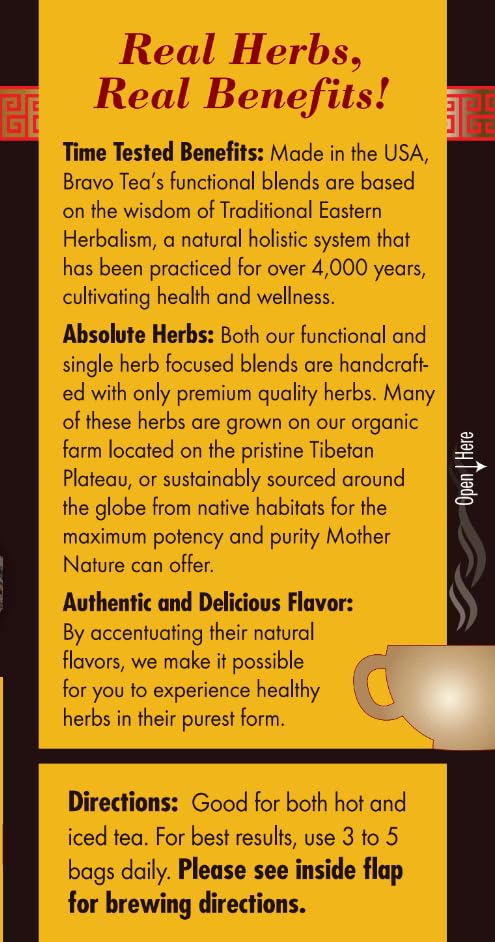Bravo Tea Chaga Tea, 20 Bags