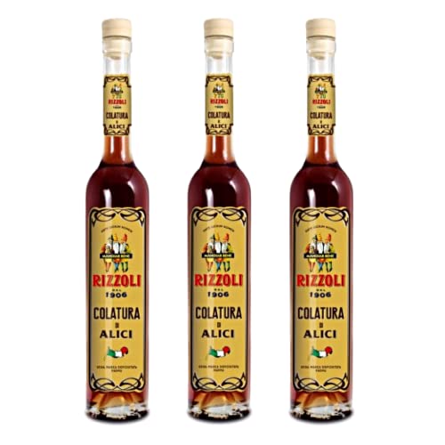 Rizzoli Anchovy Dressing Essence, Case of 4, 3.53 Fluid Ounce Bottles
