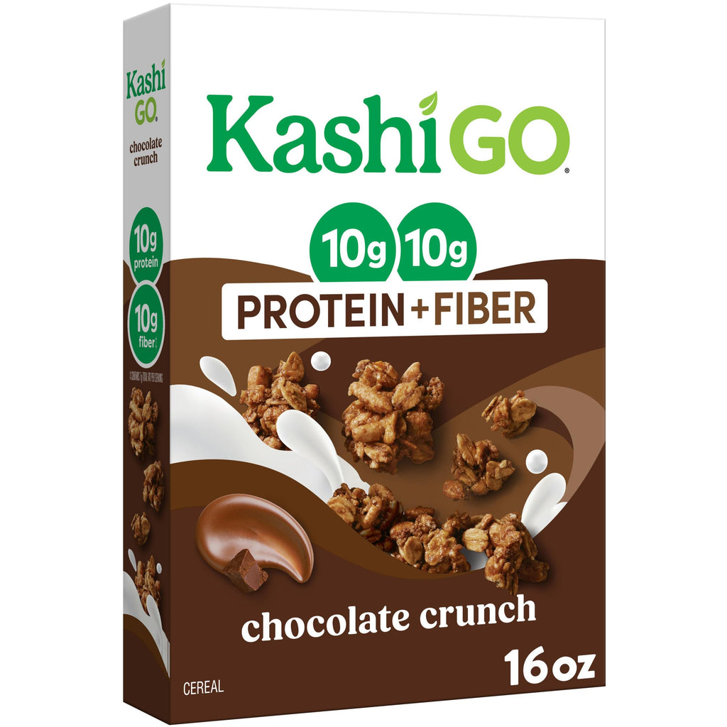 Kashi GO Chocolate Crunch Cereal, 16 Oz Boxes, Case of 10