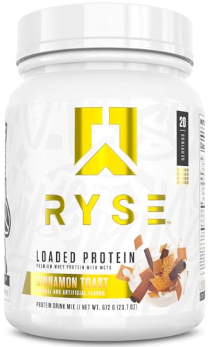 RYSE Cinnamon Toast Core Protein Powder, 1.5 Lb Tub