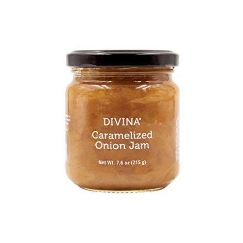 Divina Caramelized Onion Jam, 8.1 Oz Jars, Case of 12