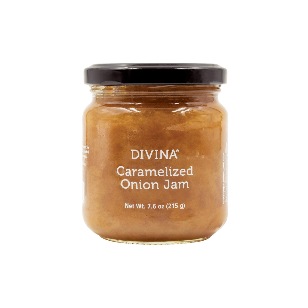 Divina Caramelized Onion Jam, 8.1 Oz Jars, Case of 12