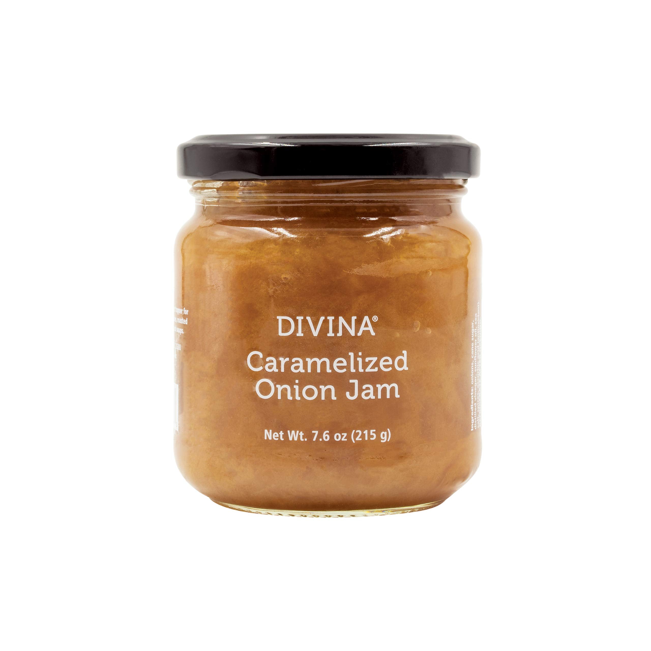Divina Caramelized Onion Jam, 8.1 Oz Jars, Case of 12
