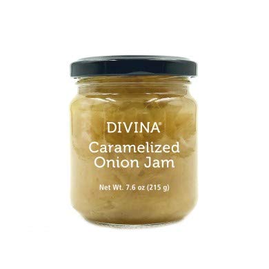 Divina Caramelized Onion Jam, 8.1 Oz Jars, Case of 12