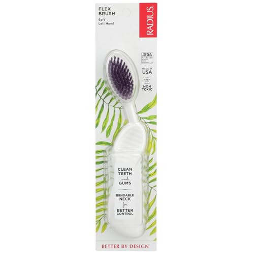 Radius Scuba Flex Left Hand Toothbrush, 1 Count