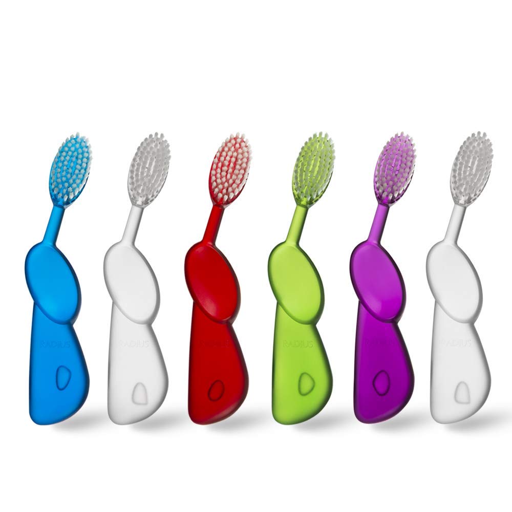 Radius Scuba Flex Left Hand Toothbrush, 1 Count