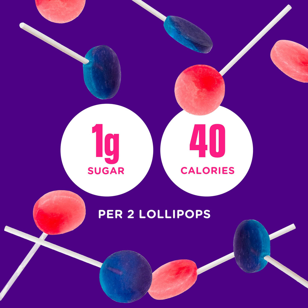 SmartSweets Halloween Lollipops, Case of 8, 3 oz Bags