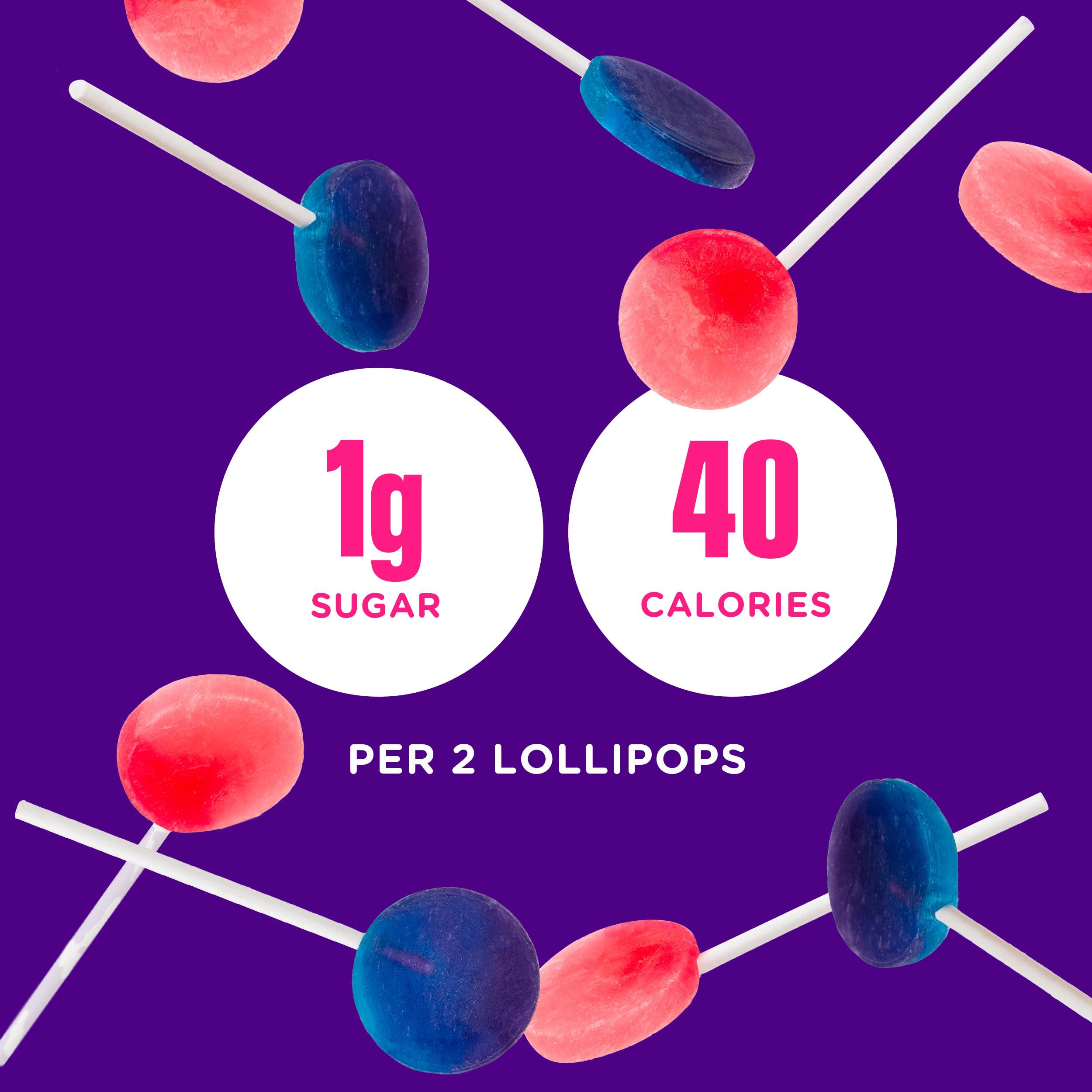 SmartSweets Halloween Lollipops, Case of 8, 3 oz Bags