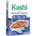 Kashi Blueberry Clusters Organic Breakfast Cereal, Case of 8, 17.2 oz Boxes