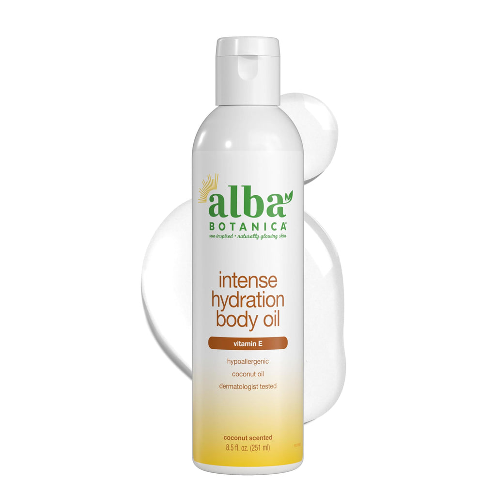 Alba Botanica Hawaiian Deep Moisturizing Kukui Nut Body Oil, 8.5 oz