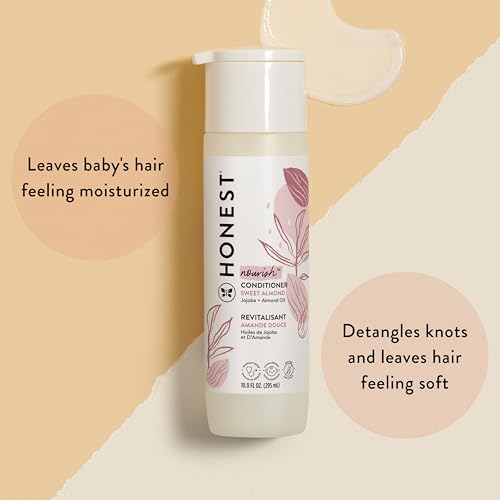 The Honest Company Everyday Gentle Sweet Almond Conditioner, 10 Fluid Ounces