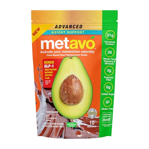 Metavo Chocolate Meal Replacement Shake, 9.5 oz