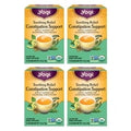 Yogi Organic Soothing Relief Constipation Support Tea, Case of 6, 16 Bags per Box