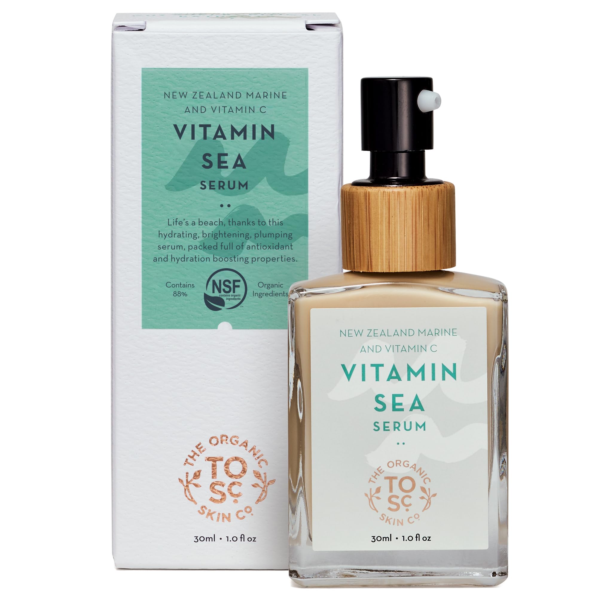 The Organic Skin Co Vitamin Sea Face Serum, 1 fl oz