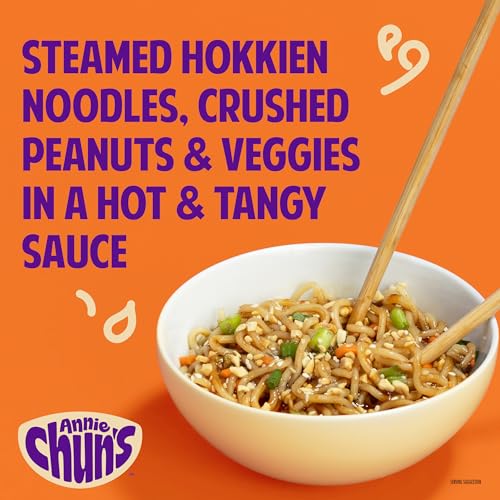 Annie Chun's Spicy Kung Pao Noodle Bowl, Case of 6, 8.73 oz Bowls