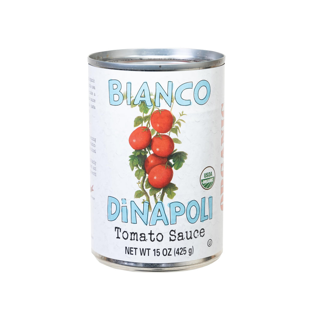 Bianco DiNapoli Organic Tomato Sauce, Case of 12, 15 oz