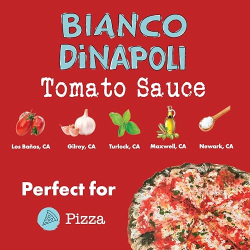 Bianco DiNapoli Organic Tomato Sauce, Case of 12, 15 oz
