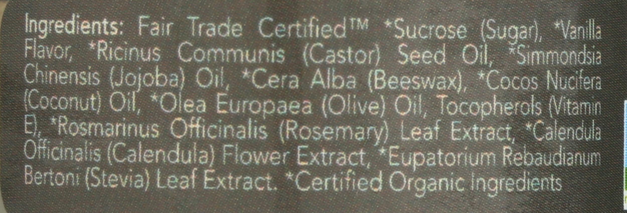 Eco Lips Organic Brown Sugar Lip Scrub, Case of 6, 0.5 oz