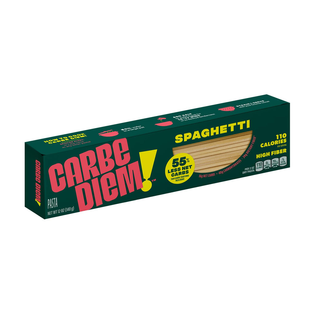 Carbe Diem Spaghetti Pasta, Case of 20, 12 oz
