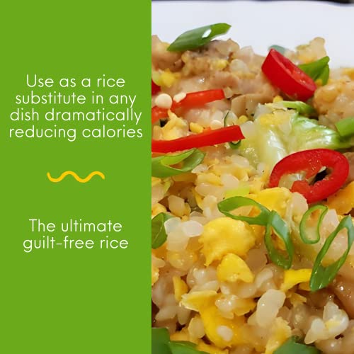 Miracle Noodle Shirataki Rice, Case of 6, 8 oz Packages