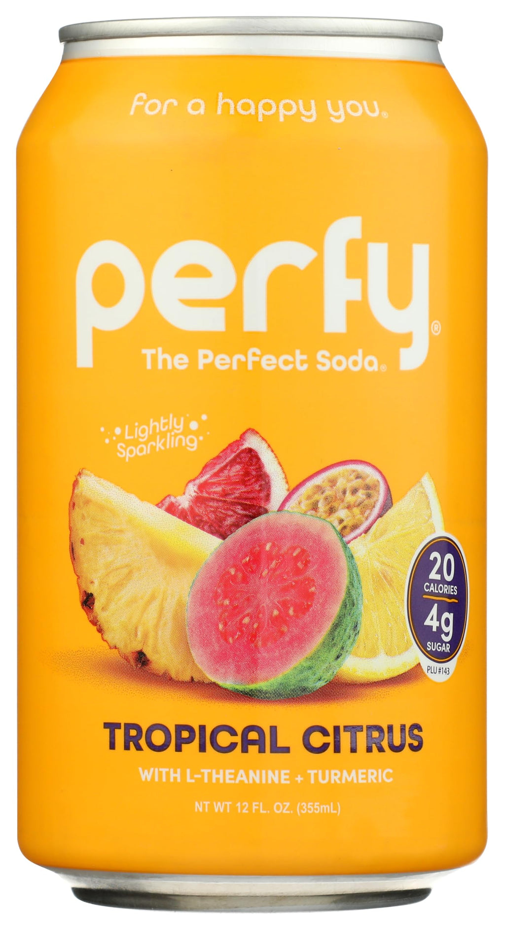 Perfy Tropical Citrus Drink, Case of 12, 12 fl oz
