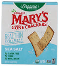 Mary's Gone Crackers Real Thin Organic Sea Salt Crackers, Case of 6, 4 oz