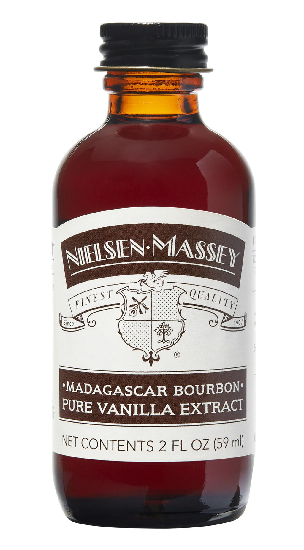 Nielsen-Massey Pure Vanilla Extract, Case of 8, 2 oz Each