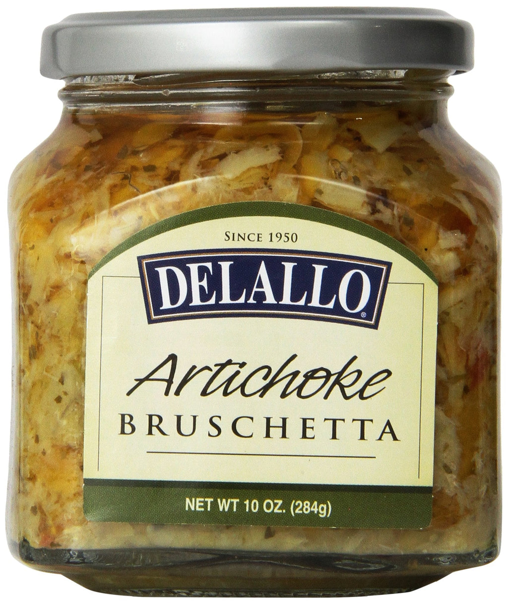 DeLallo Artichoke Bruschetta, Case of 6, 10 oz Each