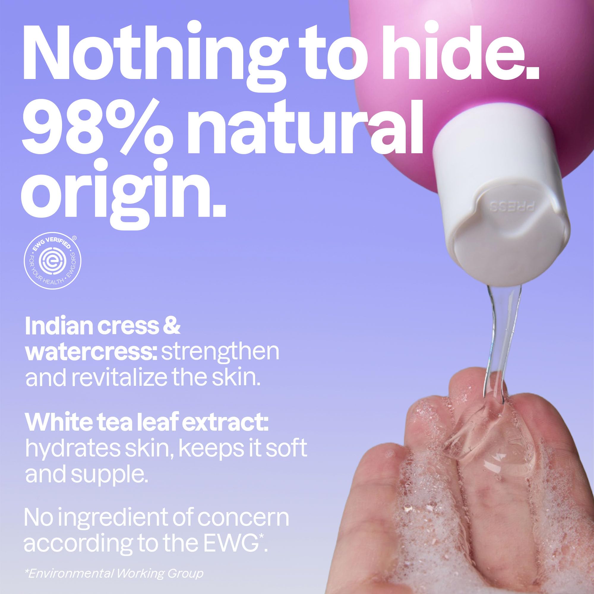 Attitude Super Leaves Coconut Wild Berries Shower Gel, Case of 6, 16 Fl Oz