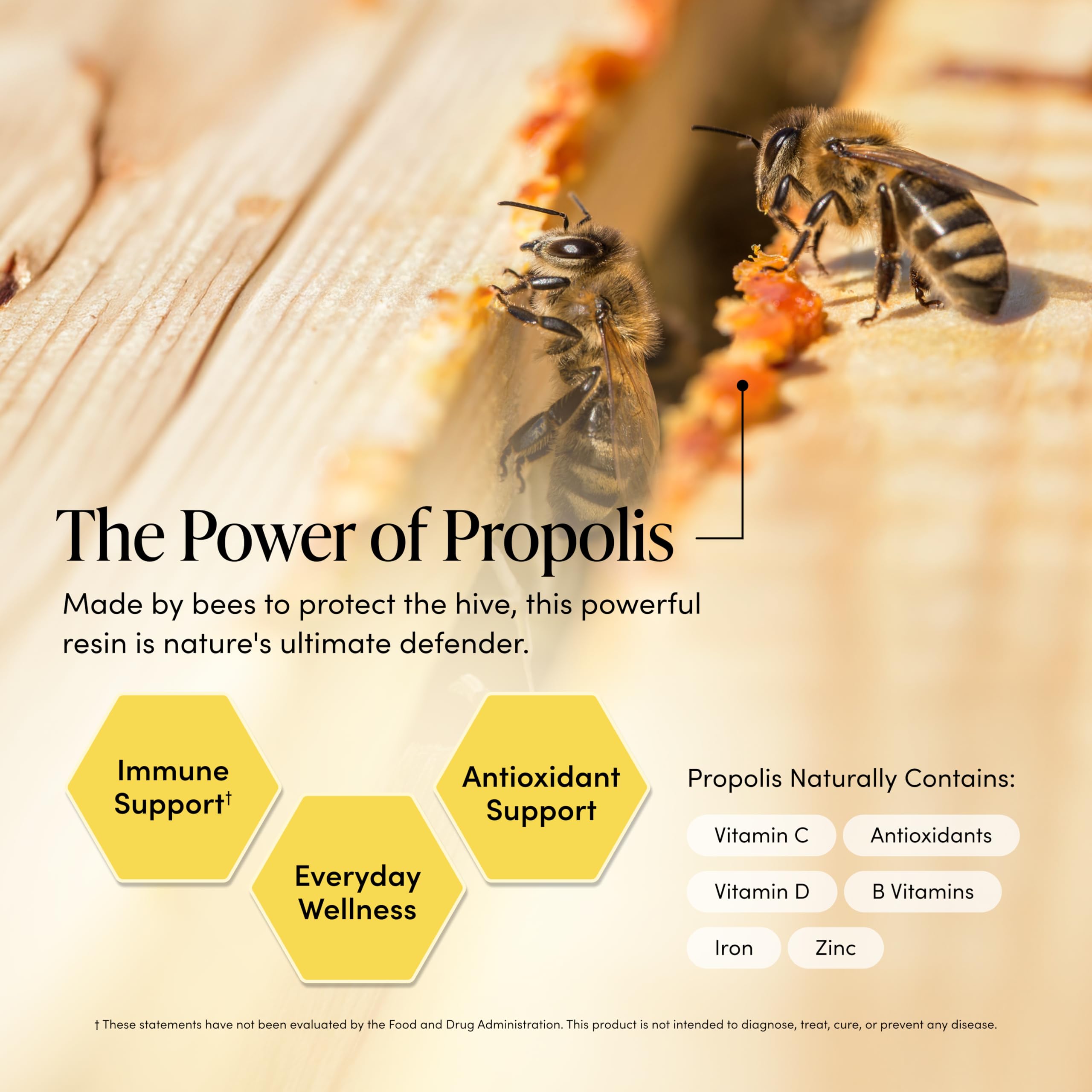 Beekeeper's Naturals B.Immune Propolis Throat Spray, Case of 6, 1 fl oz