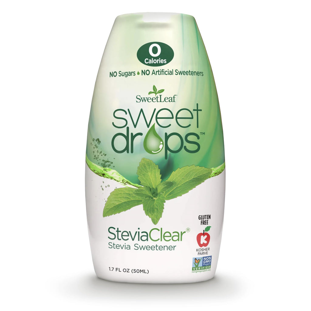 SweetLeaf Clear Sweet Drops, Case of 12, 1.7 fl oz