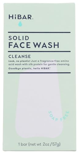 HiBar Solid Cleanse Face Wash, 2.4 Ounce
