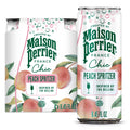 Maison Perrier Chic Peach Spritz Sparkling Beverage, Case of 6, 4 Pack, 8.5 Fluid Ounce
