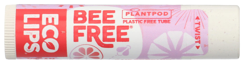 Eco Lips Bee Free Superfruit Lip Balm Display, Case of 24, 0.15 Ounce