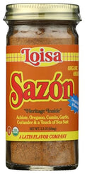 Loisa Organic Sazon Seasoning, Case of 6, 2.3 oz Containers