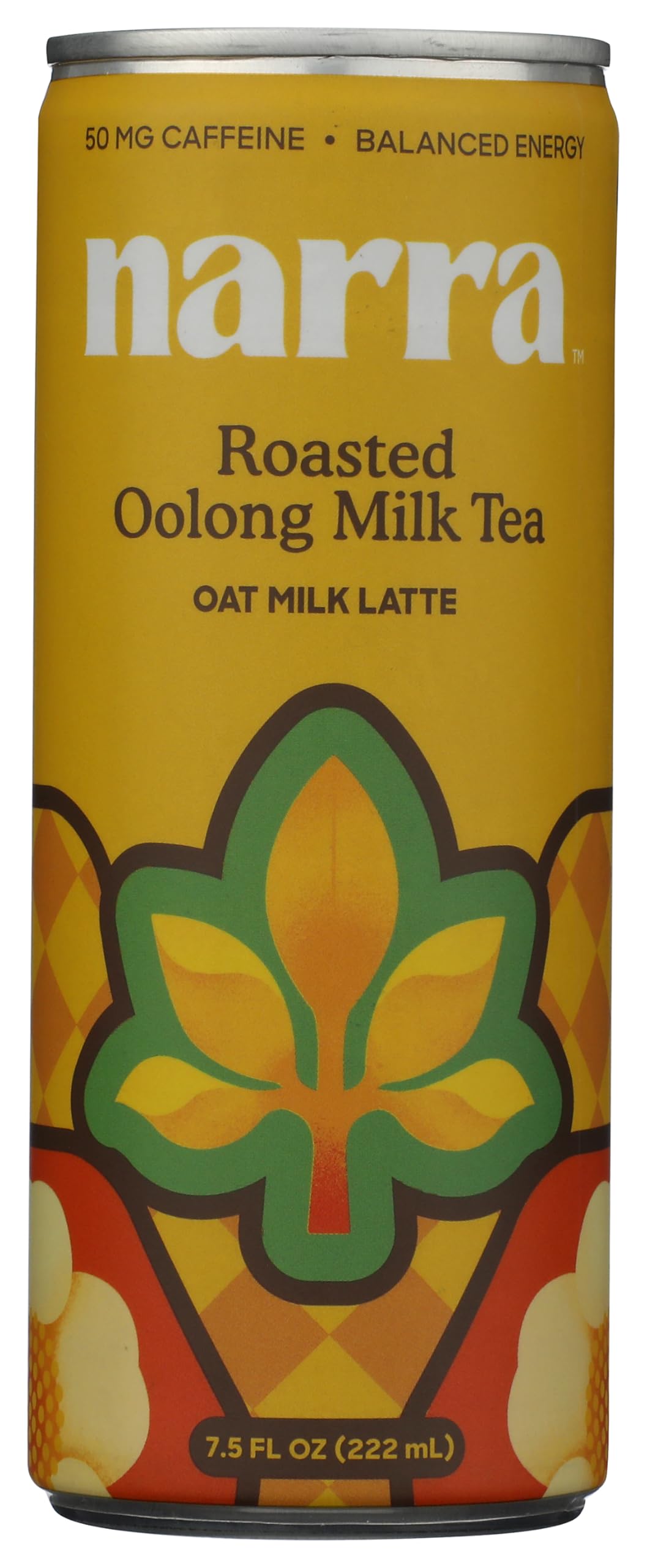 Narra Oat Milk Oolong Latte, Case of 12, 7.5 Fluid Ounce
