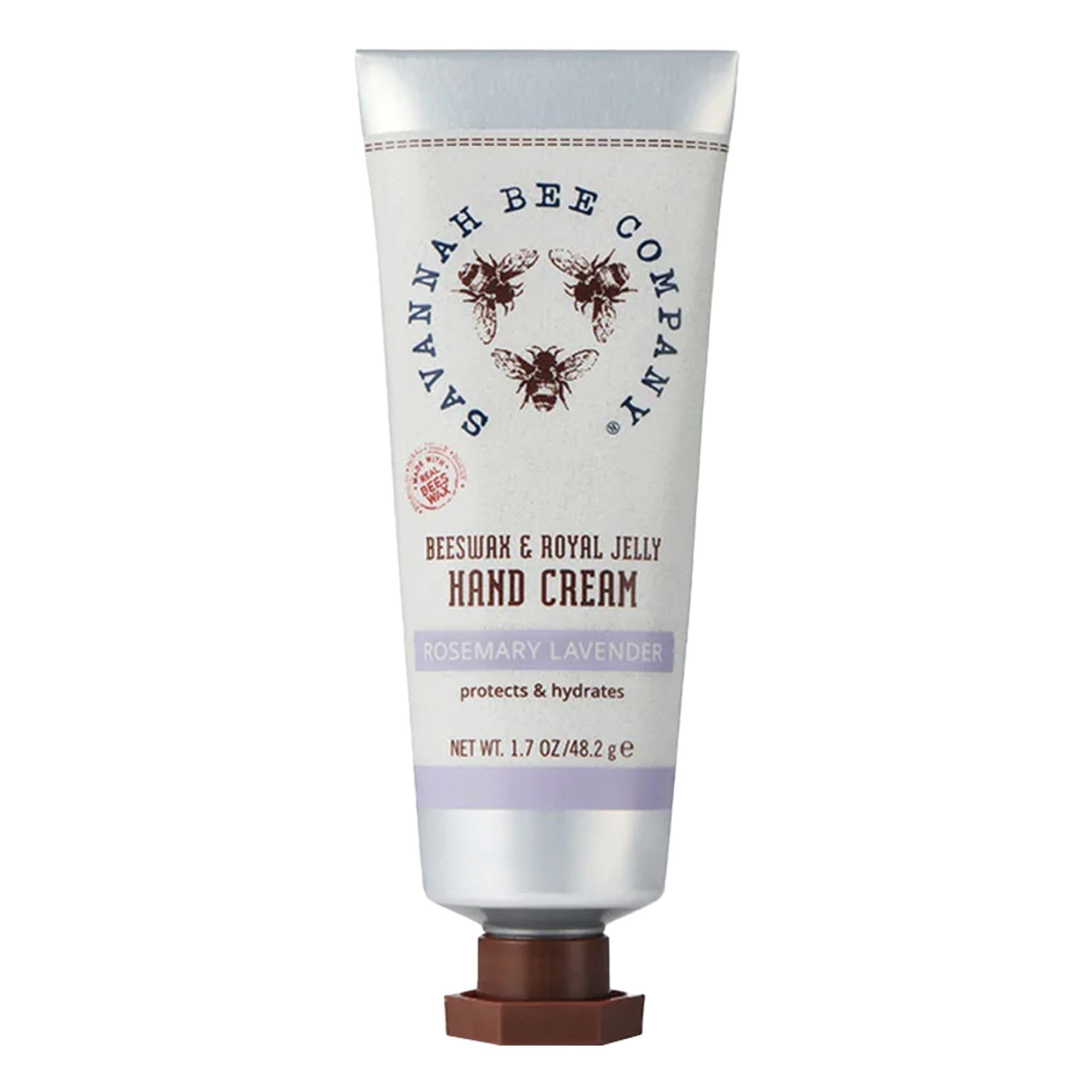 Savannah Bee Royal Jelly Beeswax Lavender Hand Cream, Case of 6, 1.7 Ounce Tubes