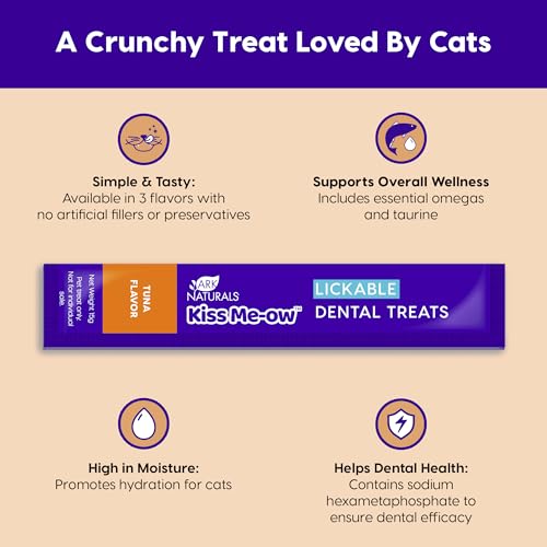 Ark Naturals Lickable Dental Treats K-Moist Tuna, Case Of 6, 2 Oz