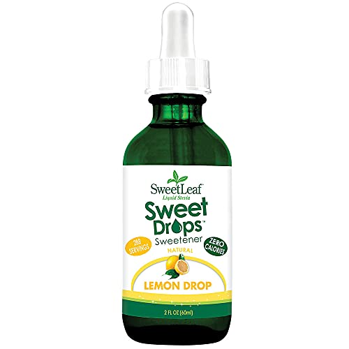 SweetLeaf Sweet Drops Lemon Drop Stevia Sweetener, Case Of 6, 2 Fl Oz