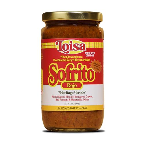 Loisa Sofrito Rojo Cooking Sauce, Case Of 6, 12 Oz