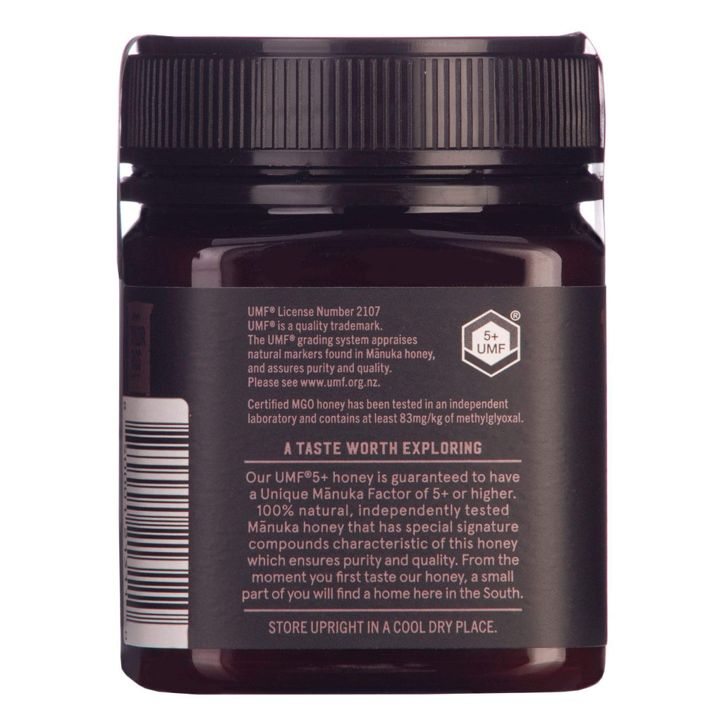 Taylor Pass Honey UMF 5+ Manuka Honey, Case Of 6, 8.83 Oz