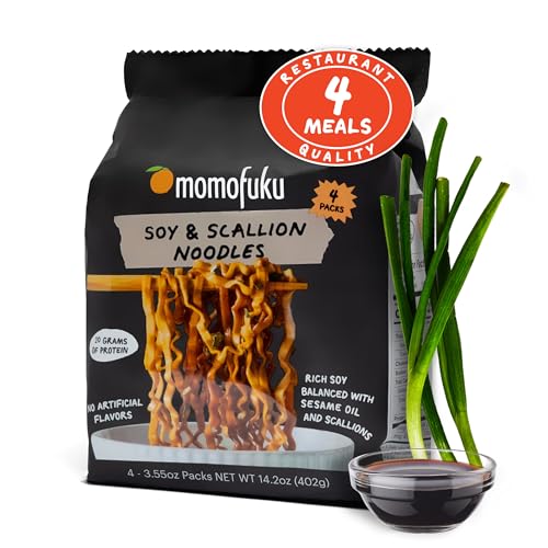 Momofuku Soy And Scallion Noodles, Case Of 8, 14.2 Oz
