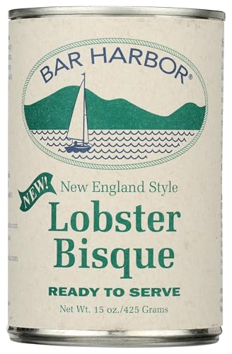 Bar Harbor New England Style Lobster Bisque, Case of 6, 14.5 Ounce Cans