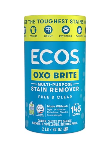 ECOS Oxo Brite Oxygen Cleaner, Case of 6, 2 lb Each