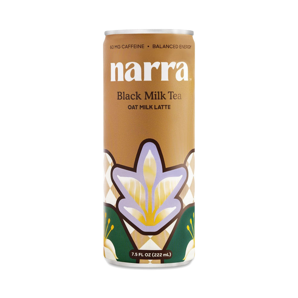Narra Oat Milk Black Tea, Case of 12, 7.5 Fluid Ounce